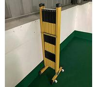 Barrière de sécurité routière, Barrière métallique extensible temporaire for le contrôle des foules, barrière de circulation for écoles et hôpitaux(1.2m x 5m/3.9ft x 16.4ft)