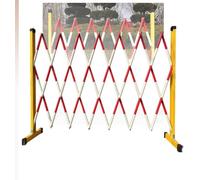 Barrière de sécurité routière rétractables - Barricades métalliques portables pour allées, écoles et hôpitaux, extensibles avec roues, faciles à déplacer et à installer