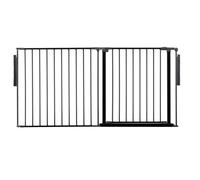 Barrière de Sécurité SAFETOTS - Noir - Jusqu'à 144cm - Pression - Portillon
