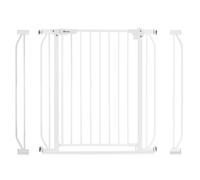 Lionelo Truus Slim White Cancelletto di Sicurezza-Larghezza Regolabile da 75 fino a 105 cm