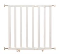 roba Barrière de Sécurité Enfant Extensible - Bois Blanc - sans Perçage - pour Porte et Escalier - Largeur Réglable de 62 - 106 cm
