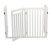 Barrière de séparation avec porte Trixie Blanc TU
