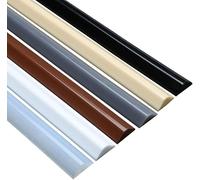Barrière de sol de salle de bain pliable, bande d'étanchéité en silicone pour écran de douche, barrage de retenue d'eau auto-adhésif étanche, bande de bordure de seuil (80cm,Brown)