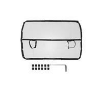 VEVOR Barrière de Séparation de Voiture pour Animal Universelle 128 cm de Large, Filet Pare-Chien pour Installation sur Sièges Avant, pour Animaux de Compagnie, SUV, Berline, Camions et Véhicules