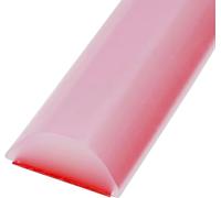 Barrière d'eau, barrage d'eau de seuil, barrière anti-inondation pliable, barrage d'eau en caoutchouc, barrière de sol for salle humide, protection contre l'eau de seuil de douche, couleur transparent