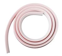 Barrière d'eau en silicone montée au sol pour définition des limites de zones humides dans les salles de bains résidentielles et commerciales contemporaines (blanc 200 cm)