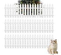 Barrière décorative blanche - Clôture festive flexible pour bloquer les chats, bordure de jupe d'arbre de vacances, écran de protection intérieure pour la maison, accessoire de fête | Fonction décorat