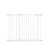 Barrière d'escalier Clear Step 2 avec extension +21 cm White