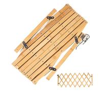 Barrière d'escalier d'intérieur pour chiens - Pliable - Rangement et portabilité faciles - 48 cm - Parfait pour un usage domestique - Clôture réglable et pour animaux de compagnie