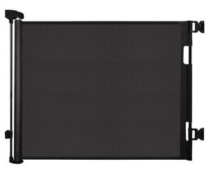 BarrièRe D'Escalier RéTractable Noire - BarrièRe Extensible Haute - BarrièRes D'Escalier RéTractables pour Chiens - BarrièRes pour Escaliers Et Portes(Black/140cm)