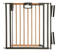 Geuther – Barrière de sécurité bébé et chien Easylock en bois – sans perçage – 80,5–232,5 cm