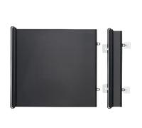 Barrière Escamotable pour Escaliers - Barrière Extensible Anti-Saut pour Chiens sans Perçage - Filet de Sécurité pour Balcon, Couloirs, Garage et Entrées de Maison