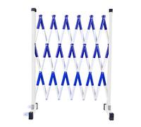 Barrière extensible, Barrière de sécurité mobile en fibre de verre, clôture pliante extérieure for garages et écoles
