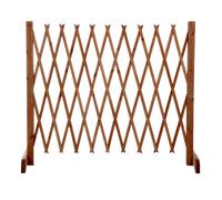 TERRE JARDIN - Barrière de Sécurité Extensible, de 27 à 190 x 120 cm - Barriere de Securite Enfant, Chien sans Perçage en Bois - Barrière Protection Extensible, Rétractable, Enfants, Animaux