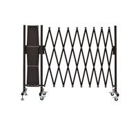 Barrière extensible, Portail extensible à roulettes facile à assembler, portillon accordéon pliable for extérieur,