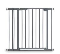 Barrière + Extension De Barrière De Sécurité Clear Step - 2 Set 9 Cm Grise - Hauck