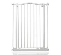 Barrière extra haute à pression avec sommet courbé Safetots - Blanc - 71cm - 80cm