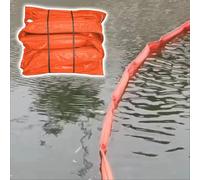 Barrière Flottante Robuste en PVC Industriel pour la Lutte Contre Les déversements d'hydrocarbures - Écologique et réutilisable, pour la Protection des milieux Marins et fluviaux Contre la p