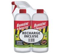Barrière à insectes – Aérosol anti-insectes – Rampants, volants, acariens – Action choc