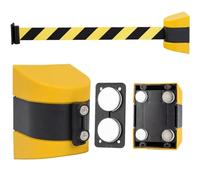 Barrière magnétique rétractable - 10 m - Pour contrôle de la foule et sécurité - Cordon de sécurité - Séparateurs de ligne