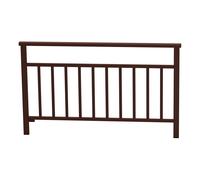 Barrière main courante Venise RAL8017 - 1500mm - Barreaux - PROCITY - 206828.8017
