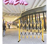 Barrière métallique extensible - Barrière de sécurité temporaire de 1,2 x 3 m pour contrôle de la foule, gestion du trafic, utilisation à l'école et à l'hôpital, planification d'événements, solutions