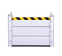 Barrière mobile de protection contre les inondations, barrière de protection contre les inondations en alliage d'aluminium sur les portes, barrières de défense contre les inondations, convient pour