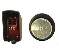 Barrière photoélectrique réflexion pour Hörmann Sommer Marantec BFT Liftmaster Nice Tormatic Berner Novoferm