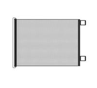Barrière pour animaux rétractable | Barrière en maille rétractable, cloison de porte d'escalier sécurisée enfants filet déflecteur pour chat sans perçage pour terrasse cuisine porche cheminée zone