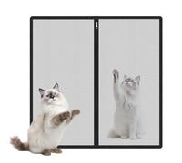 Barrière pour Chien d'intérieur 90x90cm Portable pour Animaux et Chats | Barrière à pour Escalier pour enfant, animaux, chiot, porte, porche, couloir, cuisine, balcon, cheminée, piscine,