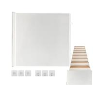 Barrière pour Chien intérieure - Grille de sécurité rétractable sans perçage,Barrière de sécurité pour Chien d'escalier,pour Maison, Couloir, Porte, escalier, véranda, Garage, Cuisine, Chambre,