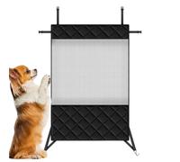 Barrière pour chien pour voiture - 136 g - Séparateur de siège lourd - Filet de sécurité flexible - Séparateur robuste pour animaux de compagnie - Paroi de séparation réglable - Barrière intérieure de