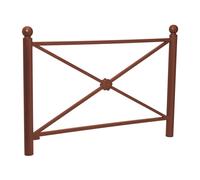 Barrière Province Boule Aspect Corten - 1572mm - Rosace - PROCITY - 206168.S025