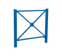 Barrière Province Inox brossé RAL5010 - 1072 - Rosace - PROCITY - 206047.5010