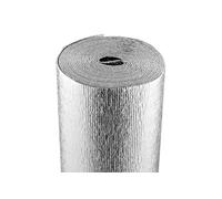 Barrière Radiante Isolant Thermique Feuille d'Aluminium Double Face 762×1220cm