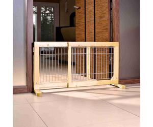 Barrière Réglable Pour Chien En Bouleau