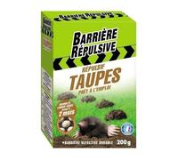 BARRIERE REPULSIVE - Répulsif taupes prêt à l'emploi - Protection jusqu'à 2 mois - 200 g