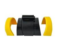 Barrière rétractable 10 m Ceinture Mur Quantité Rétractable Barrière Ruban Sécurité for Entrepôt Atelier Contrôle de la foule Coloré En Option for le Contrôle des foules(Yellow)