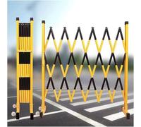 Barrière rétractable portable en ciseaux pour la sécurité extérieure de la route et du garage - Barrière de stationnement mobile haute barrière d'allée