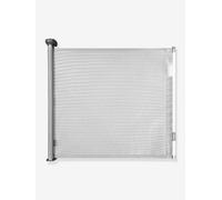 Badabulle Barrière de Sécurité Enfant Safe&Roll- Barrière Fixation Vis, Barrière Retractable Extensible (jusqu'à 140cm) - Discrète - Simple à Installer - Ouverture Facile & Sécurisée