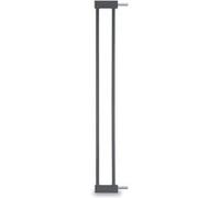 hauck Extension 9 cm pour Barriere de Securite Enfant, Escalier, Porte, Chien pour Clear Step 2, Open N Stop 2, Open N Stop KD, Stop N Safe 2, Autoclose N Stop 2, Sans Perçage, Métal, Gris Foncé