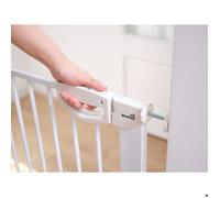 Barrière sécurité Easylock Flatstep 76 cm - 83 cm - Blanc