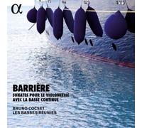 Barrière : Sonates pour le violoncelle avec la basse continue CD