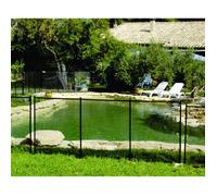 Barrière souple piscine module 3.2 m, H 1.25 m, clôture de sécurité NORA noire