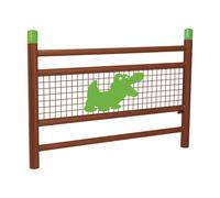 Barrière Spéciale Ecole Linea Aspect Corten - Animation Croco - PROCITY - 206816.S025