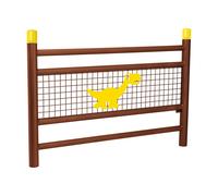 Barrière Spéciale Ecole Linea Aspect Corten - Animation Dino - PROCITY - 206817.S025