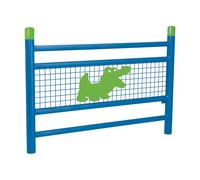 Barrière Spéciale Ecole Linea RAL5010 - Animation Croco - PROCITY - 206816.5010