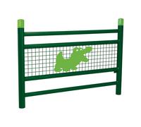 Barrière Spéciale Ecole Linea RAL6005 - Animation Croco - PROCITY - 206816.6005