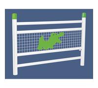 Barrière Spéciale Ecole Linea RAL9010 - Animation Croco - PROCITY - 206816.9010