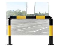 Barrières Anti-collision En Forme De U À Haute Visibilité, Garde-corps Voies D'accès D'atelier, Butées Roues, Protection Des Véhicules Et Murs Garage(80x60cm-2.0mm)